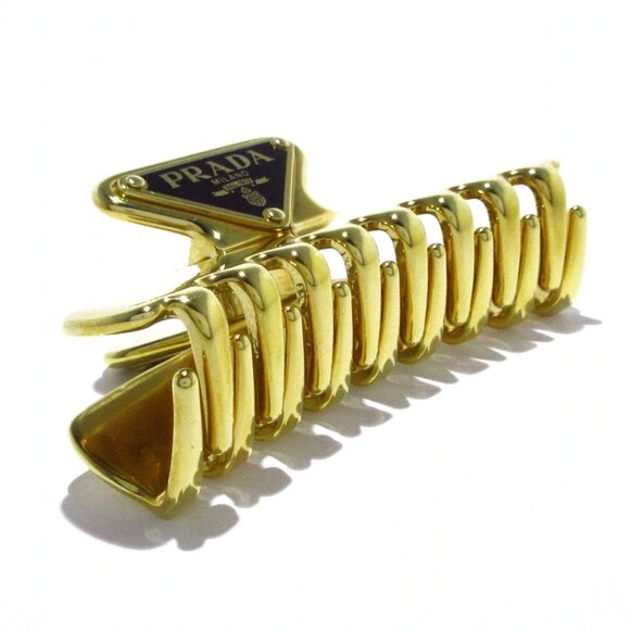 PRADA Metal Hair Clip Gold Hardware - Other Jewellery 582-082225 - Picture 3 of 6